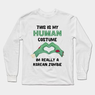 This Is My Human Costume Long Sleeve T-Shirt